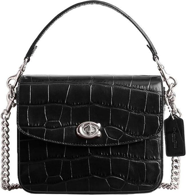 Coach Embossed Croc Cassie Crossbody 19 Bag